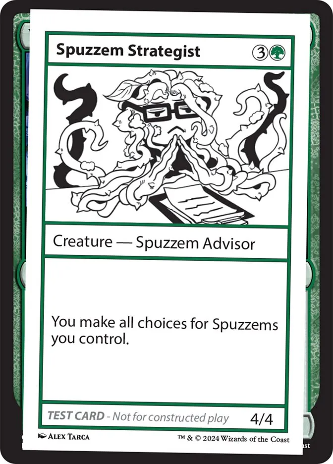 2024 Mystery Booster 2 Spuzzem Strategist rare #584 unlisted card image