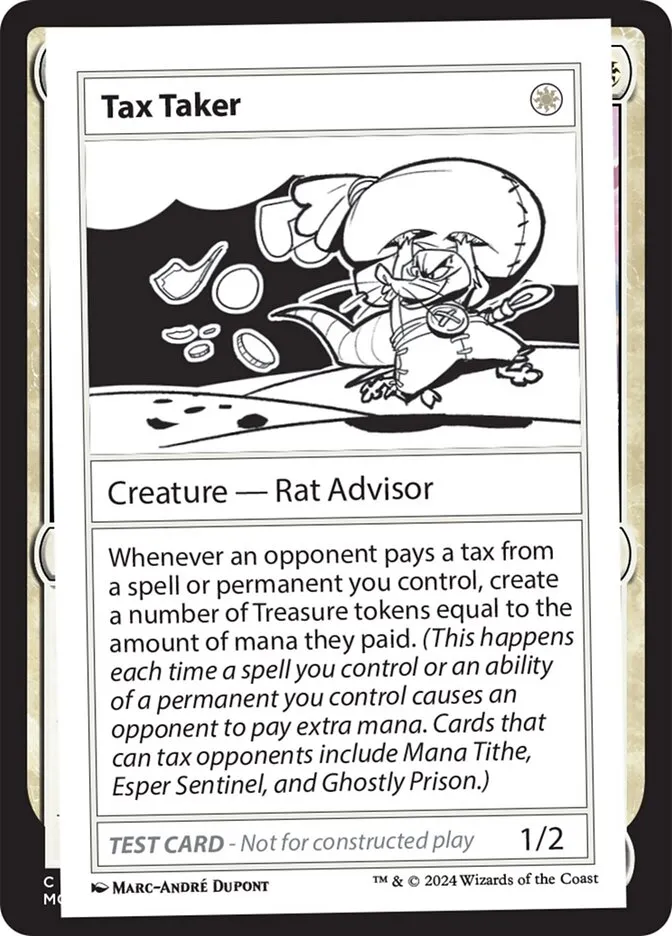 2024 Mystery Booster 2 Tax Taker rare #524 unlisted card image
