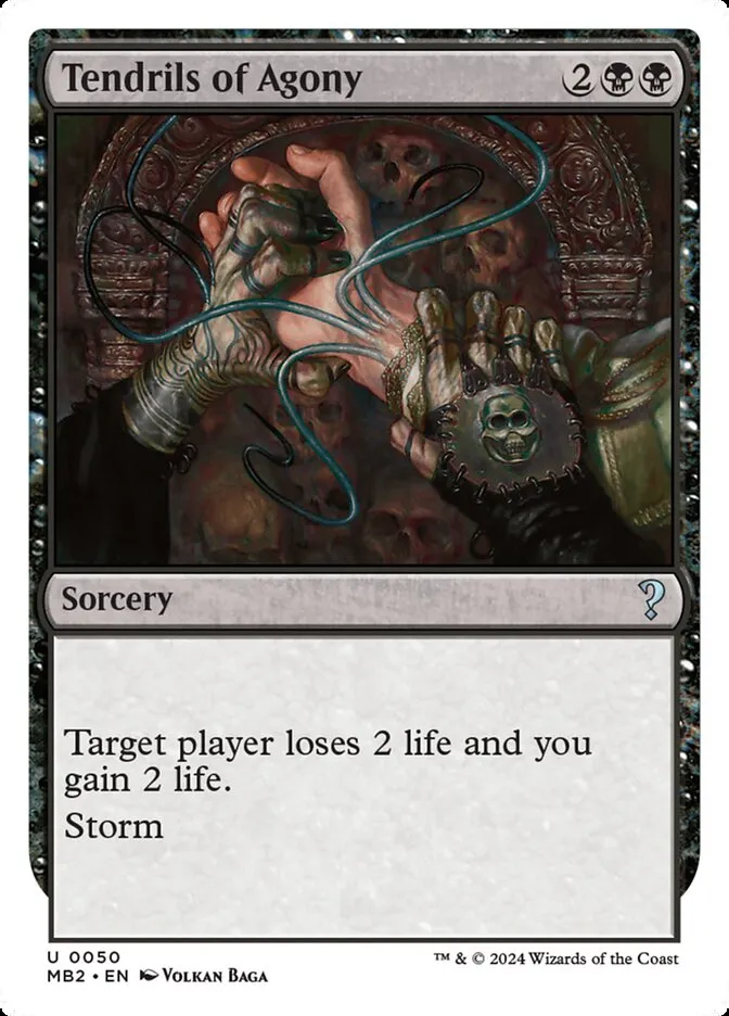 2024 Mystery Booster 2 Tendrils of Agony uncommon #50 unlisted card image