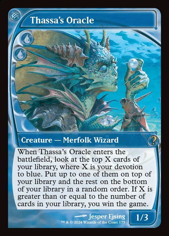 2024 Mystery Booster 2 Thassa's Oracle rare #175 unlisted card image