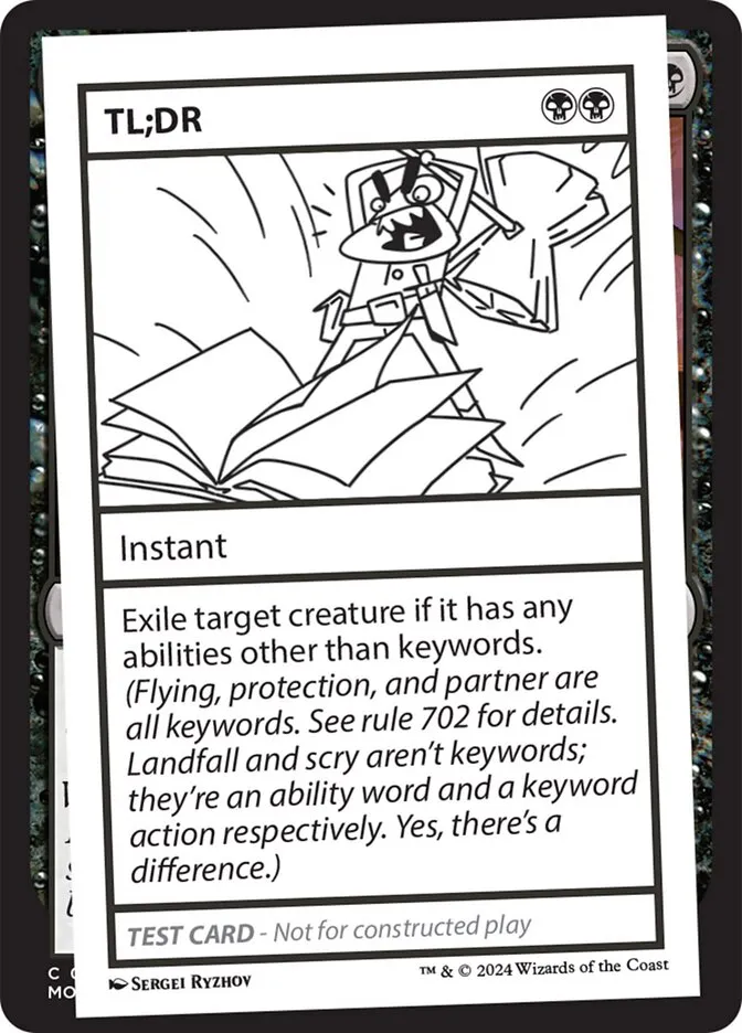 2024 Mystery Booster 2 TL;DR rare #553 unlisted card image