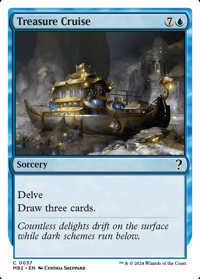 2024 Mystery Booster 2 Treasure Cruise common #37 unlisted card image