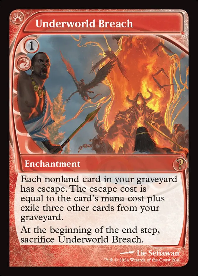 2024 Mystery Booster 2 Underworld Breach rare #200 unlisted card image