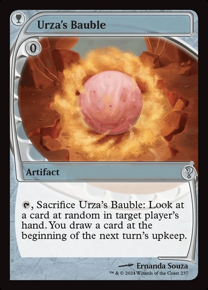 2024 Mystery Booster 2 Urza's Bauble uncommon #237 unlisted card image