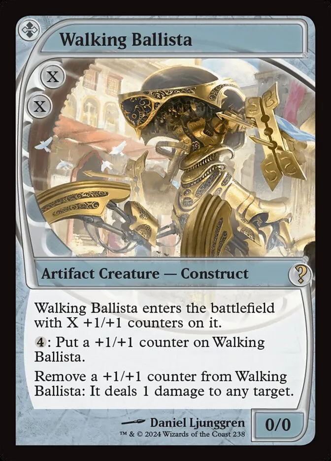 2024 Mystery Booster 2 Walking Ballista rare #238 unlisted card image
