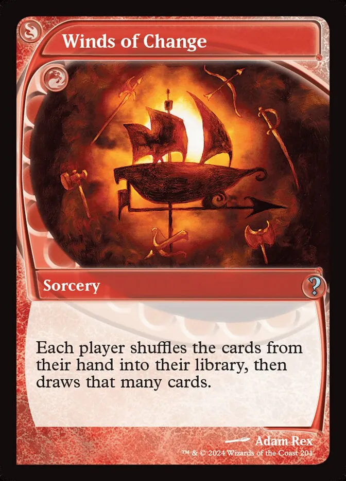 2024 Mystery Booster 2 Winds of Change uncommon #201 unlisted card image