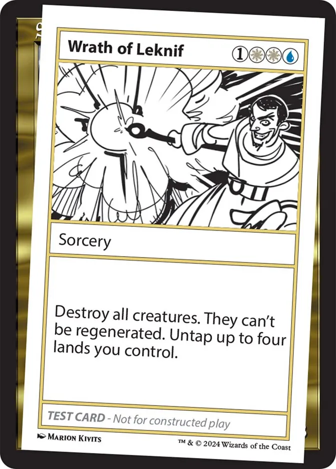 2024 Mystery Booster 2 Wrath of Leknif rare #605 unlisted card image