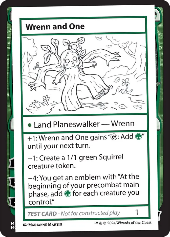 2024 Mystery Booster 2 Wrenn and One rare #588 unlisted card image