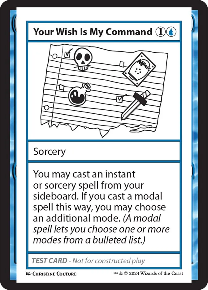 2024 Mystery Booster 2 Your Wish Is My Command rare #540 unlisted card image