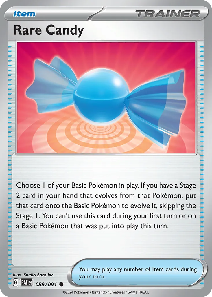 2024 Paldean Fates Rare Candy #89/91 Common card image