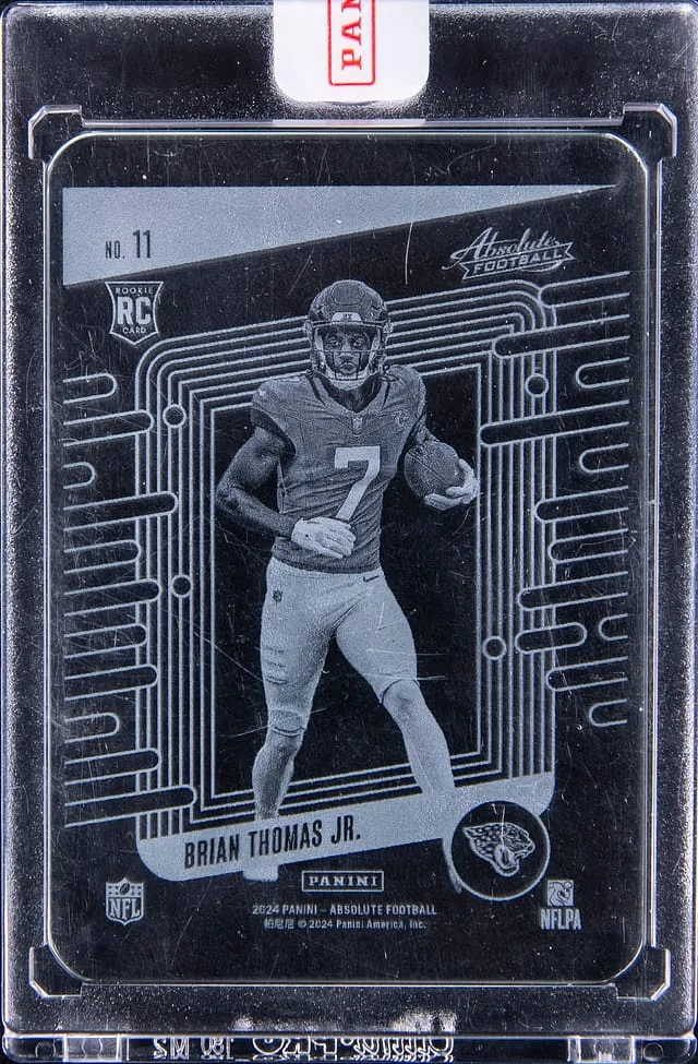 2024 Panini Absolute Brian Thomas Jr. - Panini Encased Glass #11 card image
