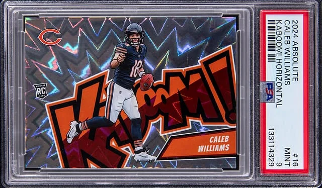 2024 Panini Absolute Caleb Williams Kaboom! Horizontal #16 card image