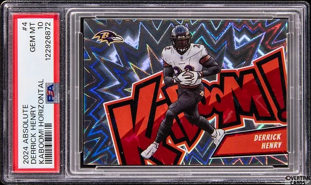 2024 Panini Absolute Derrick Henry Kaboom! Horizontal #4 card image