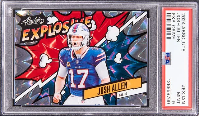 2024 Panini Absolute Josh Allen Explosive #EX-JAN card image