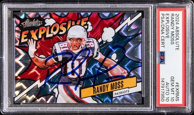 2024 Panini Absolute Randy Moss Explosive #EX-RMS card image