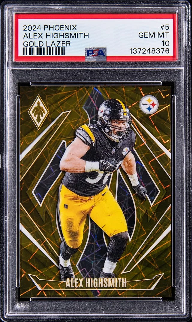 2024 Panini Alex Highsmith Phoenix Gold Lazer #5 card image
