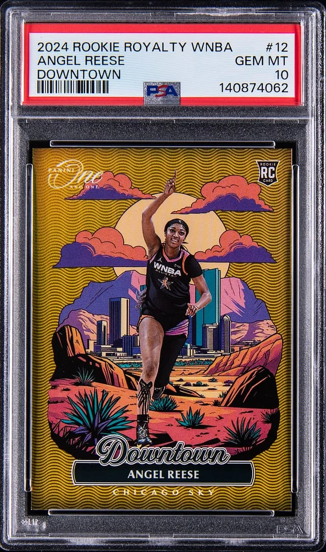 2024 Panini Angel Reese Royalty WNBA Downtown #12 card image