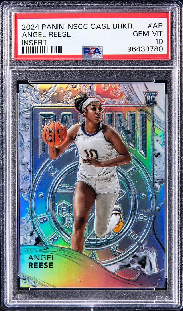2024 Panini Angel Reese (23/25) NSCC Case Breaker Insert #AR card image