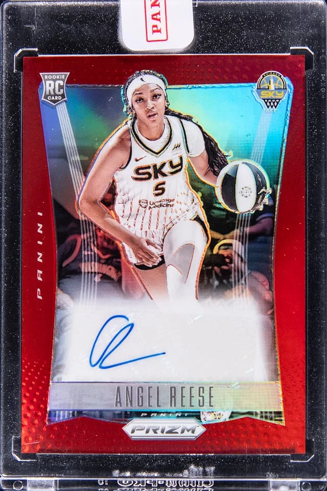 2024 Panini Angel Reese WNBA Prizm Red Prizm #TB-AR card image
