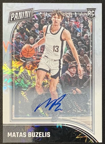 2024 Panini Black Friday Matas Buzelis #MB card image