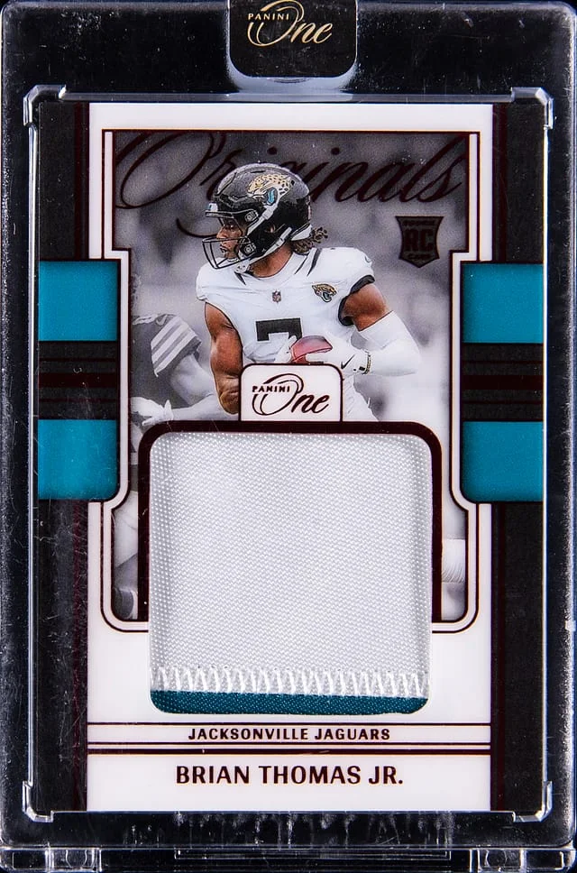 2024 Panini Brian Thomas Jr. Patch - Panini Encased One Originals #OOP-BTJ card image