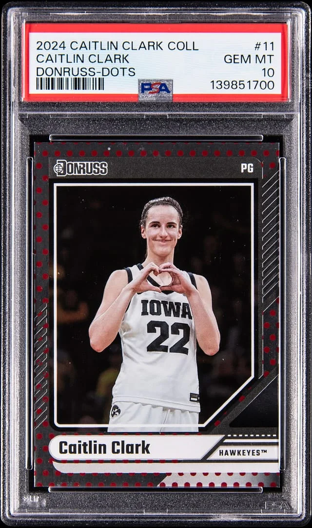 2024 Panini Caitlin Clark Instant Royalty WNBA One & One Downtown #11 card image