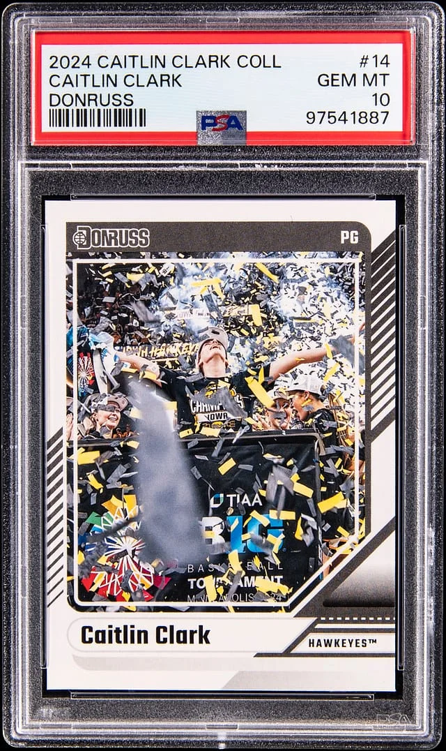 2024 Panini Caitlin Clark Collection Donruss #14 card image