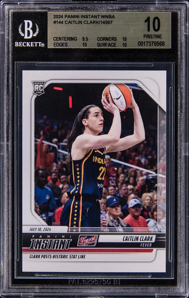 2024 Panini Caitlin Clark (/14567) Instant WNBA #144 card image