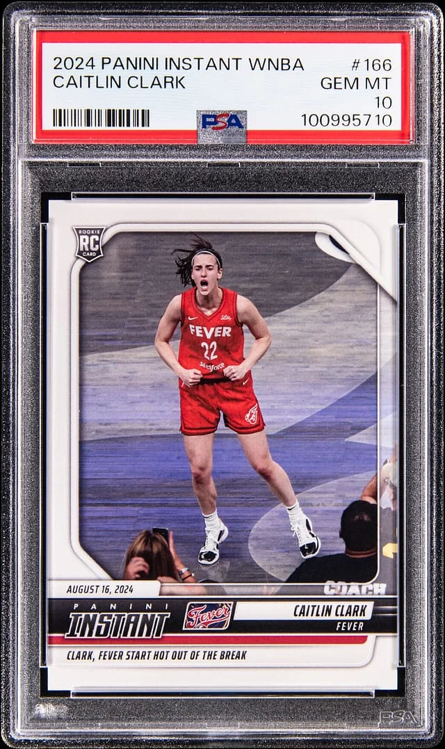 2024 Panini Caitlin Clark Instant WNBA #166 card image