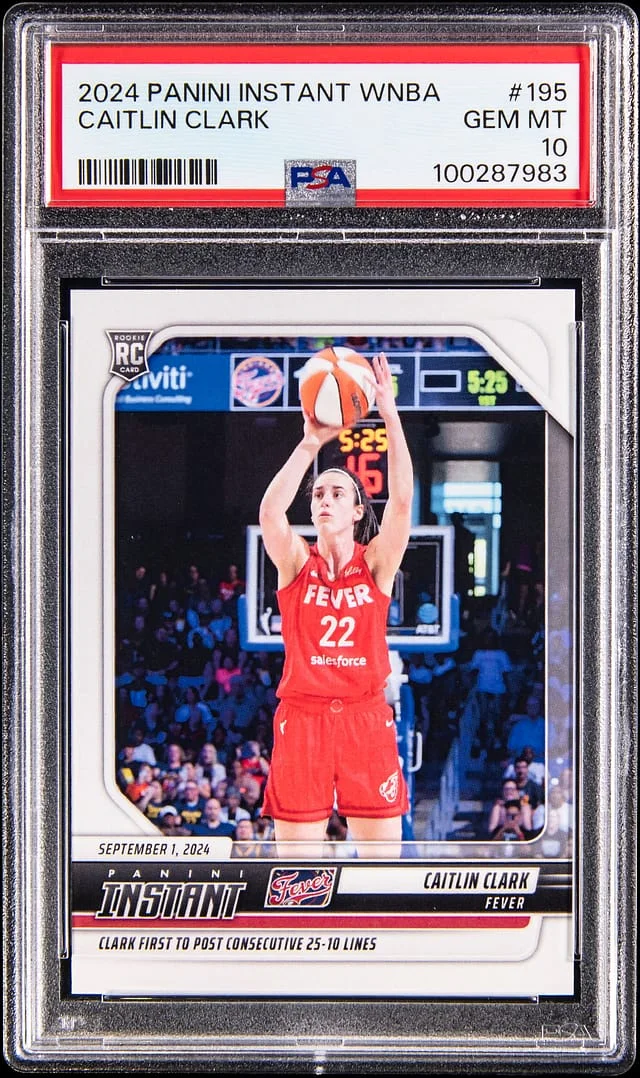 2024 Panini Caitlin Clark Instant WNBA #195 card image