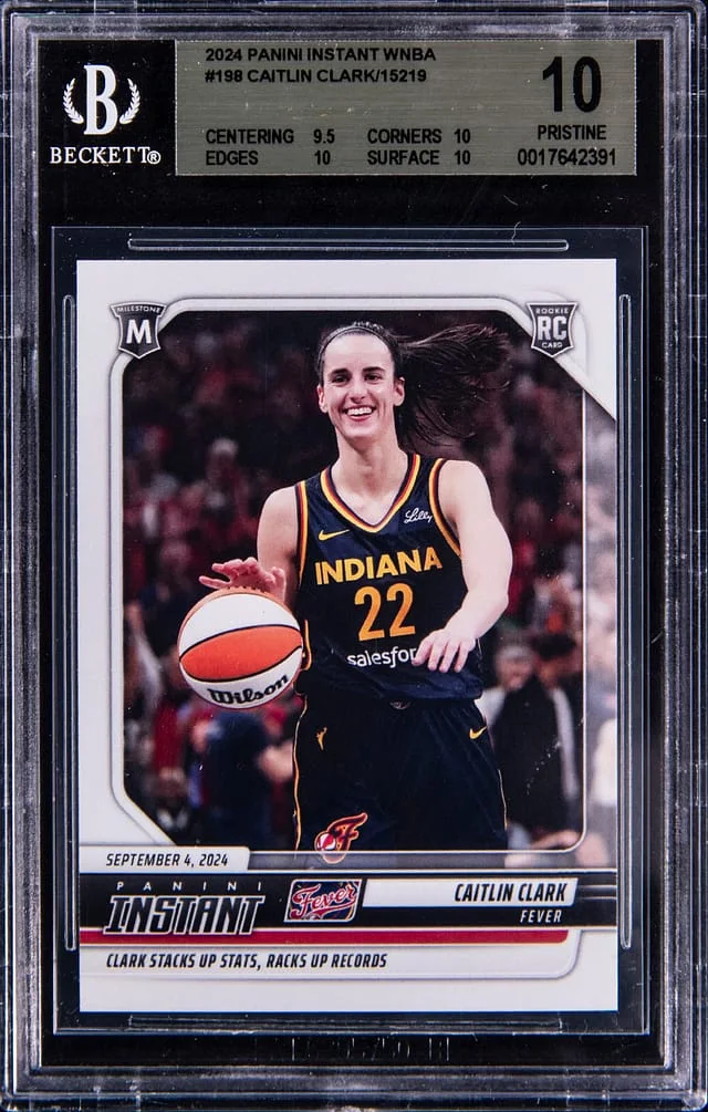 2024 Panini Caitlin Clark Instant WNBA #198 card image