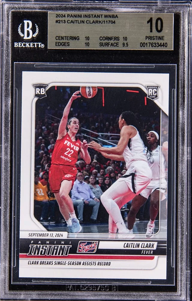 2024 Panini Caitlin Clark Instant WNBA #213 card image