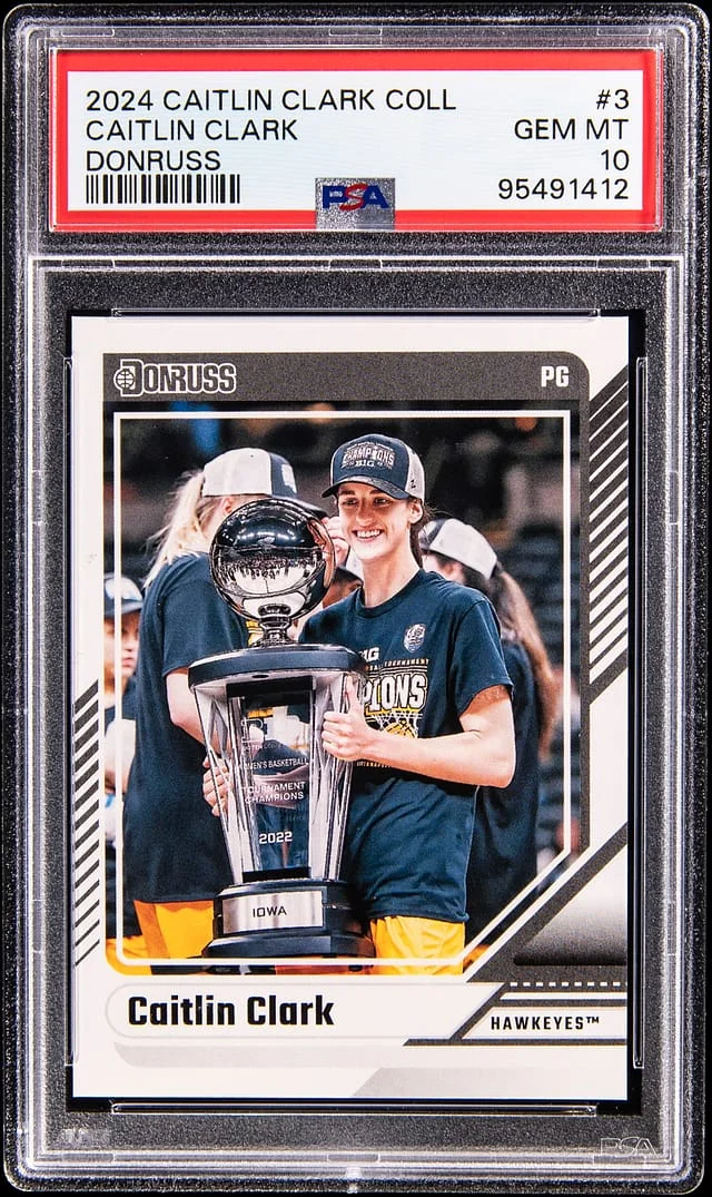 2024 Panini Caitlin Clark Collection Donruss #3 card image