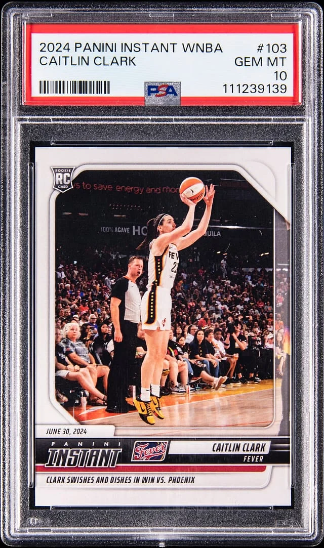 2024 Panini Caitlin Clark (/3852) Instant WNBA #103 card image