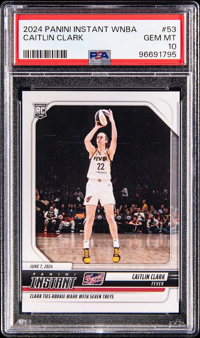 2024 Panini Caitlin Clark Instant WNBA #53 card image