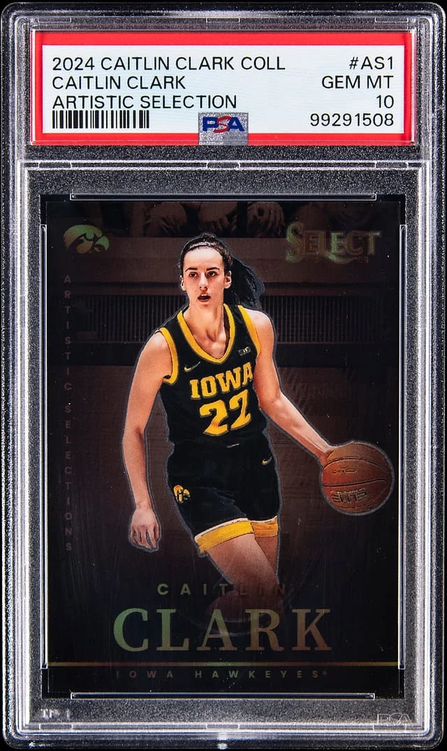2024 Panini Caitlin Clark Collection Artistic Selection #AS1 card image