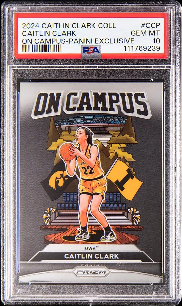 2024 Panini Caitlin Clark Collection On Campus #CC-P card image