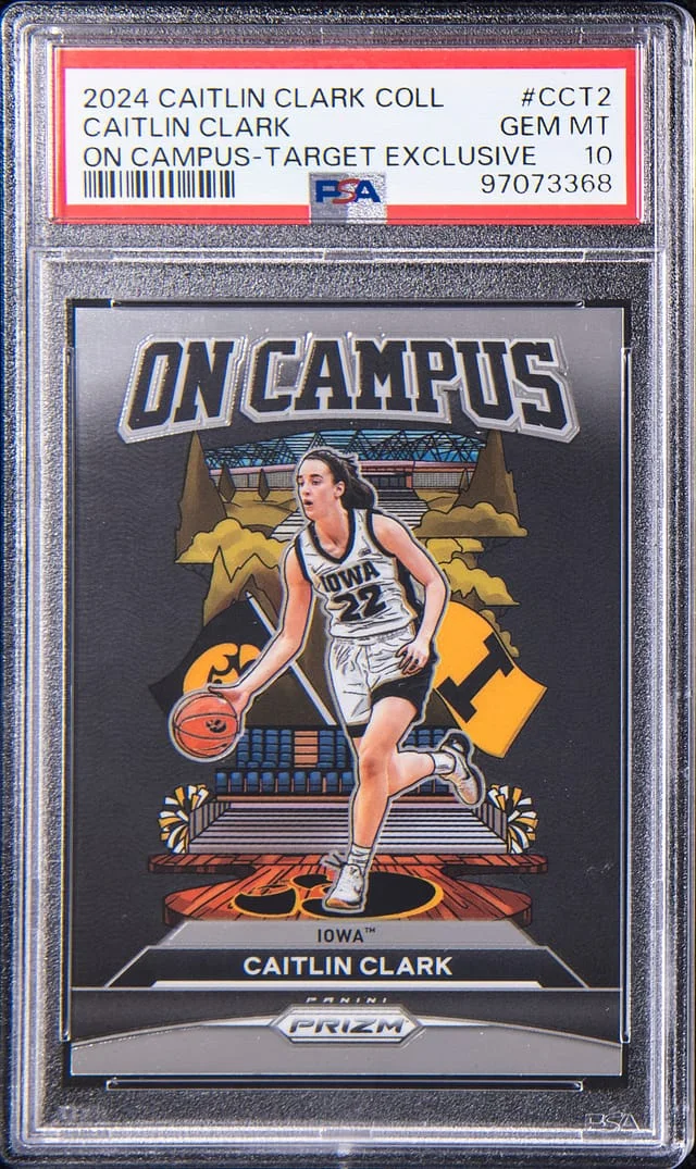 2024 Panini Caitlin Clark Collection On Campus Target Exclusive #CCT2 card image
