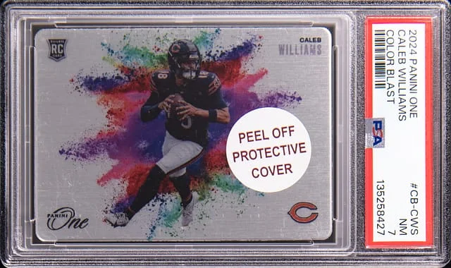 2024 Panini Caleb Williams One Color Blast #CB-CWS card image