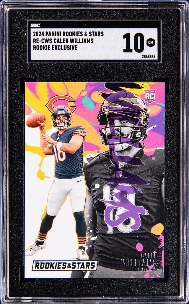 2024 Panini Caleb Williams Rookies & Stars Exclusive #RE-CWS card image