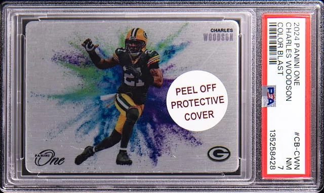 2024 Panini Charles Woodson One Color Blast #CB-CWS card image