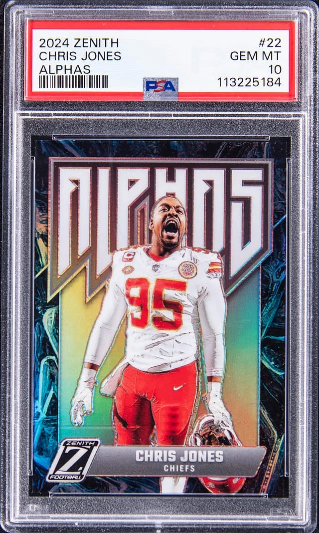 2024 Panini Chris Jones Zenith Alphas #22 card image