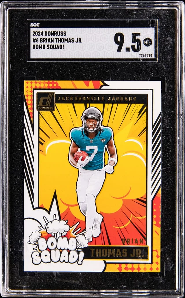 2024 Panini Donruss Brian Thomas Jr. Bomb Squad! #6 card image