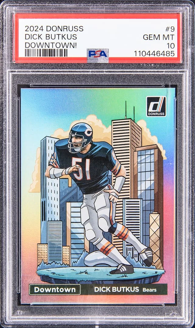 2024 Panini Donruss Dick Butkus Downtown! #9 card image