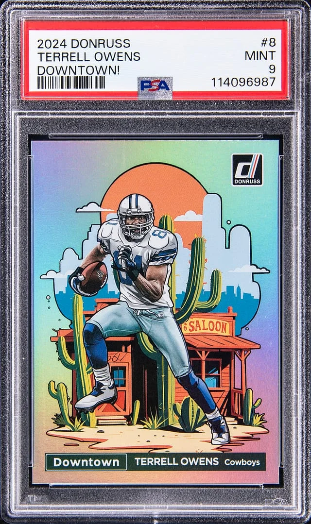 2024 Panini Donruss Downtown! Terrell Owens #no-number card image