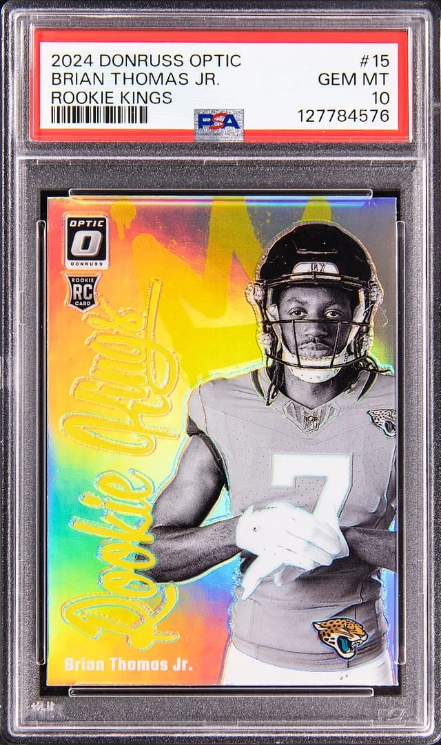 2024 Panini Donruss Optic Brian Thomas Jr. Kings #15 card image