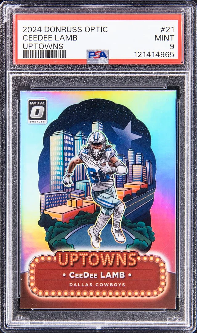 2024 Panini Donruss Optic Ceedee Lamb Uptowns #21 card image