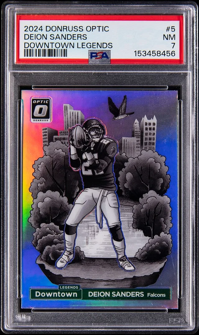 2024 Panini Donruss Optic Deion Sanders Downtown Legends #5 card image