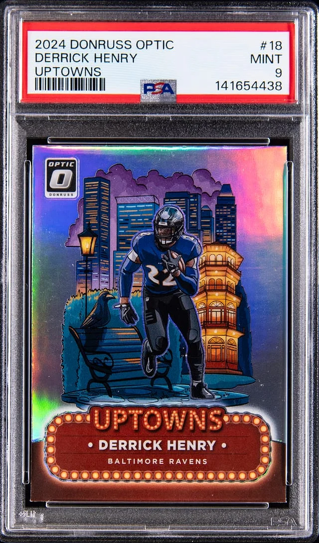 2024 Panini Donruss Optic Derrick Henry Uptowns #18 card image