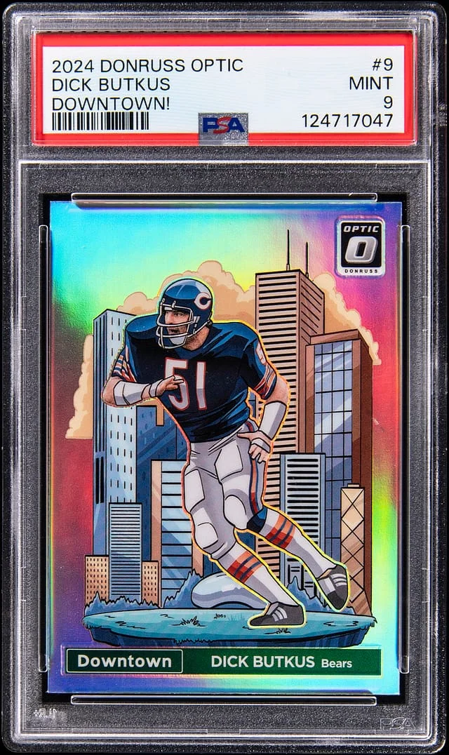 2024 Panini Donruss Optic Dick Butkus Downtown! #9 card image